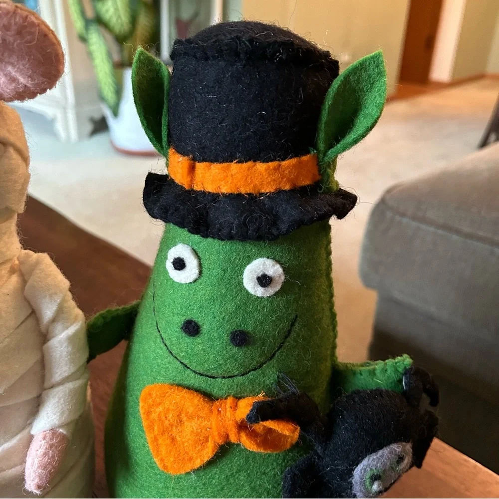 Vintage Novogratz Halloween Felt Monsters